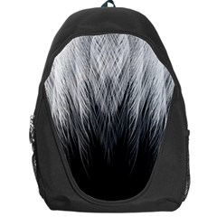 Feather Graphic Design Background Backpack Bag