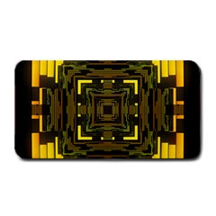 Abstract Glow Kaleidoscopic Light Medium Bar Mats by BangZart