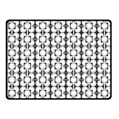 Pattern Background Texture Black Double Sided Fleece Blanket (small)  by BangZart