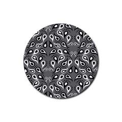 Paisley Pattern Paisley Pattern Rubber Coaster (round)  by BangZart