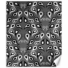 Paisley Pattern Paisley Pattern Canvas 8  X 10  by BangZart