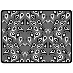 Paisley Pattern Paisley Pattern Double Sided Fleece Blanket (large)  by BangZart