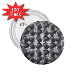 Metal Circle Background Ring 2 25  Buttons (100 Pack)  by BangZart