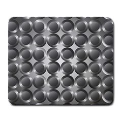 Metal Circle Background Ring Large Mousepads by BangZart