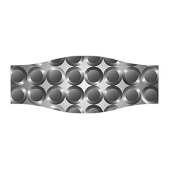 Metal Circle Background Ring Stretchable Headband by BangZart