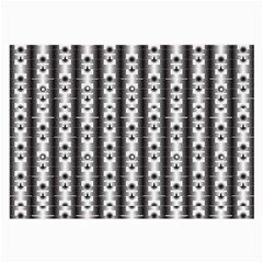 Pattern Background Texture Black Large Glasses Cloth (2-side) by BangZart