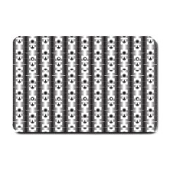 Pattern Background Texture Black Small Doormat  by BangZart