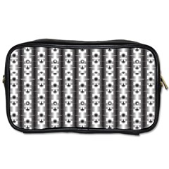 Pattern Background Texture Black Toiletries Bags 2-side by BangZart