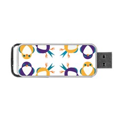 Pattern Circular Birds Portable Usb Flash (two Sides) by BangZart