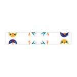 Pattern Circular Birds Flano Scarf (Mini) Back