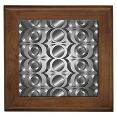 Metal Circle Background Ring Framed Tiles by BangZart