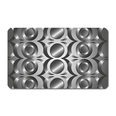 Metal Circle Background Ring Magnet (rectangular) by BangZart