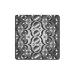 Metal Circle Background Ring Square Magnet Front