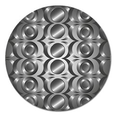 Metal Circle Background Ring Magnet 5  (round) by BangZart