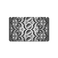 Metal Circle Background Ring Magnet (name Card) by BangZart