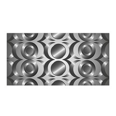 Metal Circle Background Ring Satin Wrap by BangZart