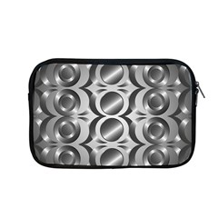 Metal Circle Background Ring Apple Macbook Pro 13  Zipper Case by BangZart