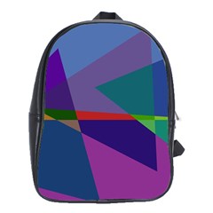 Abstract #415 Tipping Point School Bags (xl)  by RockettGraphics