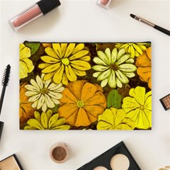 Abstract #417 Cosmetic Bag (large) 