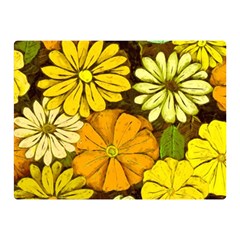 Abstract #417 Double Sided Flano Blanket (mini)  by RockettGraphics