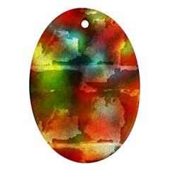 Peeled Wall                         Ornament (oval)