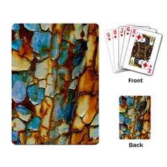 Rusty Texture                         Playing Cards Single Design by LalyLauraFLM