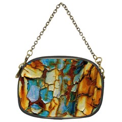 Rusty Texture                    Chain Purse (two Sides) by LalyLauraFLM