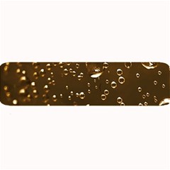 Festive Bubbles Sparkling Wine Champagne Golden Water Drops Large Bar Mats by yoursparklingshop