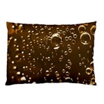 Festive Bubbles Sparkling Wine Champagne Golden Water Drops Pillow Case 26.62 x18.9  Pillow Case