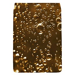 Festive Bubbles Sparkling Wine Champagne Golden Water Drops Flap Covers (s)  by yoursparklingshop