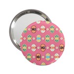 Cute Eggs Pattern 2.25  Handbag Mirrors Front