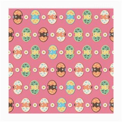 Cute Eggs Pattern Medium Glasses Cloth (2-side) by linceazul