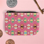 Cute Eggs Pattern Mini Coin Purses Front