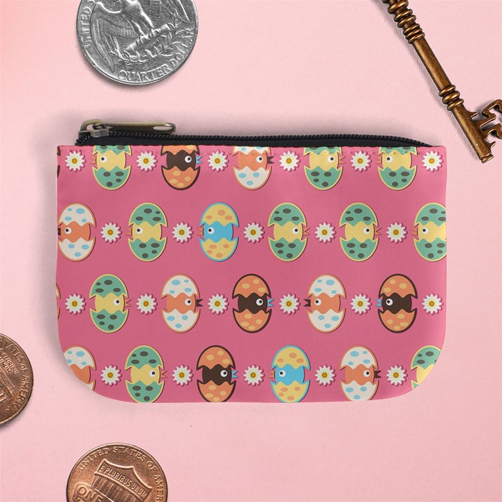 Cute Eggs Pattern Mini Coin Purses