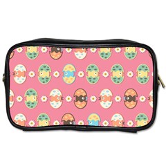 Cute Eggs Pattern Toiletries Bags by linceazul