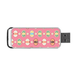 Cute Eggs Pattern Portable Usb Flash (one Side) by linceazul