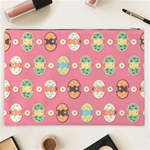 Cute Eggs Pattern Cosmetic Bag (XXL)  Back