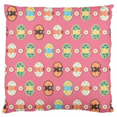 Cute Eggs Pattern Standard Flano Cushion Case (one Side) by linceazul