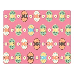 Cute Eggs Pattern Double Sided Flano Blanket (large)  by linceazul