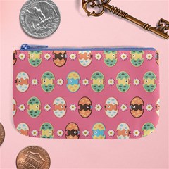 Cute Eggs Pattern Large Coin Purse by linceazul