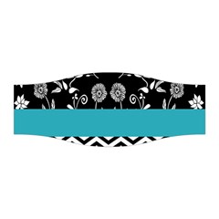 Flowers Turquoise Pattern Floral Stretchable Headband by BangZart