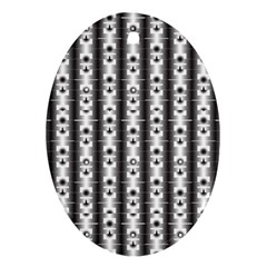 Pattern Background Texture Black Ornament (oval)