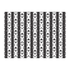 Pattern Background Texture Black Double Sided Flano Blanket (mini)  by BangZart