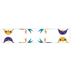 Pattern Circular Birds Flano Scarf (small) by BangZart