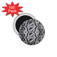 Metal Circle Background Ring 1 75  Magnets (100 Pack)  by BangZart