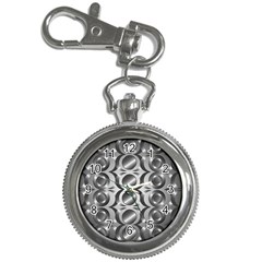 Metal Circle Background Ring Key Chain Watches by BangZart