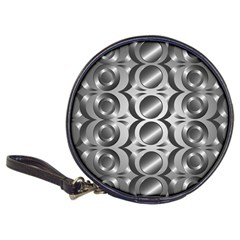 Metal Circle Background Ring Classic 20-cd Wallets by BangZart