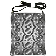 Metal Circle Background Ring Shoulder Sling Bags by BangZart