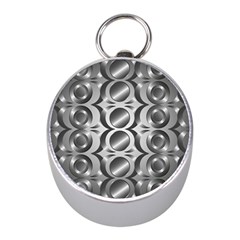 Metal Circle Background Ring Mini Silver Compasses by BangZart