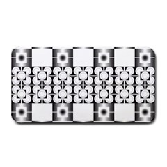 Pattern Background Texture Black Medium Bar Mats by BangZart